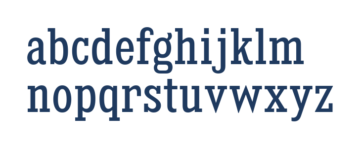 KingsbridgeCdRg-Regular Lowercase