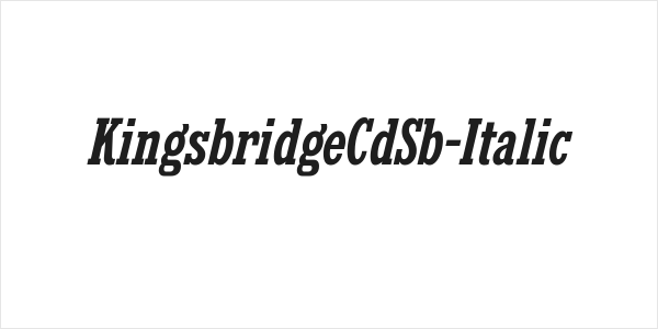 KingsbridgeCdSb-Italic Logo