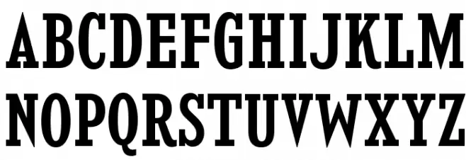 KingsbridgeCdSb-Regular 字体 大写