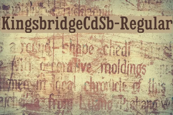 KingsbridgeCdSb-Regular Example 1