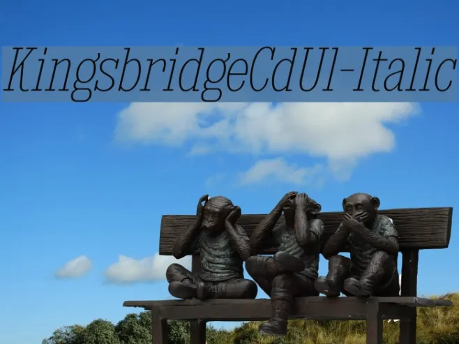 KingsbridgeCdUl-Italic Example 3
