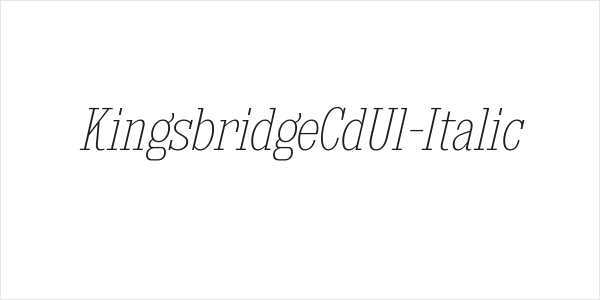 KingsbridgeCdUl-Italic Logo