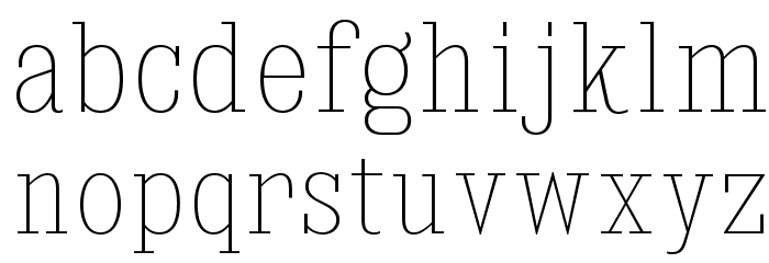 KingsbridgeCdUl-Regular Font LOWERCASE