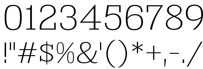 KingsbridgeEl-Regular Font OTHER CHARS