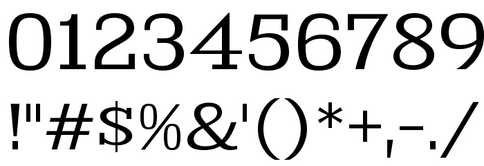 KingsbridgeExBk-Regular Font OTHER CHARS