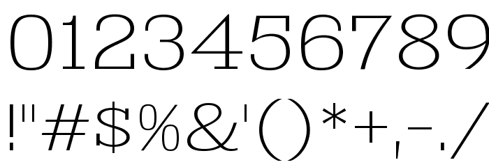 KingsbridgeExEl-Regular Font OTHER CHARS