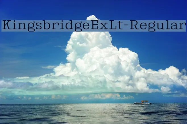 KingsbridgeExLt-Regular Example 3