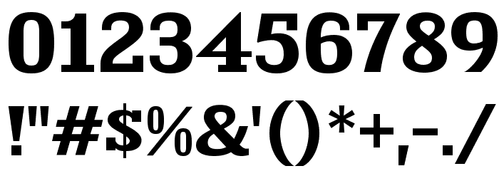 KingsbridgeExRg-Bold Font OTHER CHARS