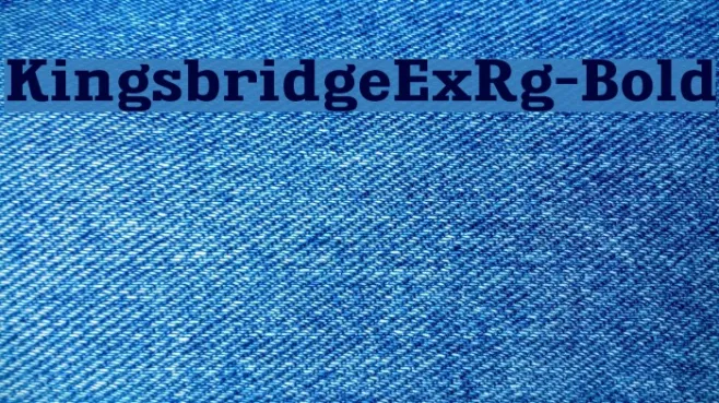 KingsbridgeExRg-Bold Example 1
