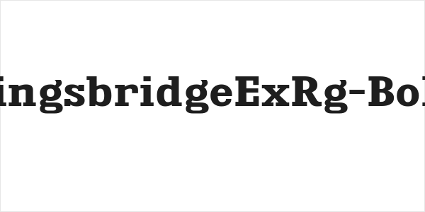 KingsbridgeExRg-Bold Logo