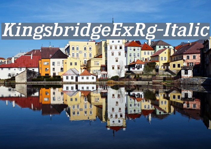 KingsbridgeExRg-Italic Example 3
