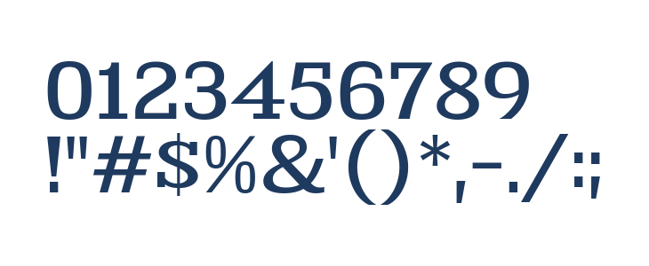 KingsbridgeExRg-Regular Other Characters