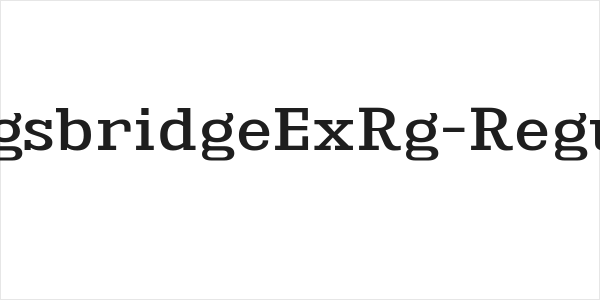 KingsbridgeExRg-Regular Logo