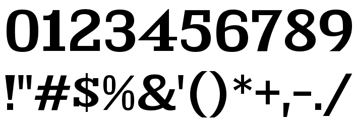 KingsbridgeExSb-Regular Font OTHER CHARS