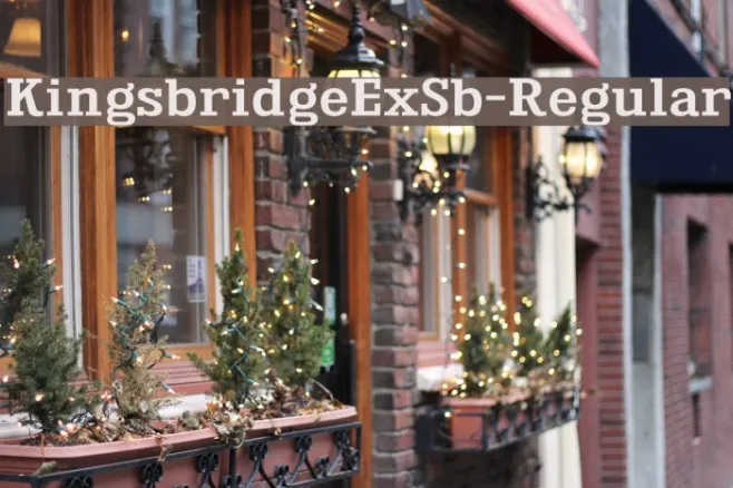 KingsbridgeExSb-Regular Example 3