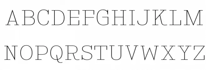 KingsbridgeExUl-Regular Font Litere mari