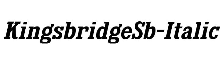 KingsbridgeSb-Italic  नि: शुल्क फ़ॉन्ट्स डाउनलोड