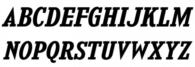 KingsbridgeSb-Italic Font Litere mari