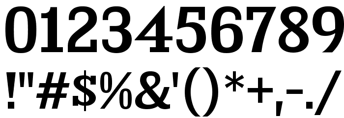 KingsbridgeSb-Regular Font OTHER CHARS