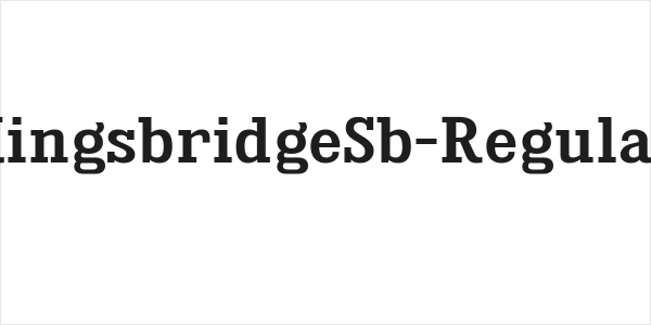 KingsbridgeSb-Regular Logo