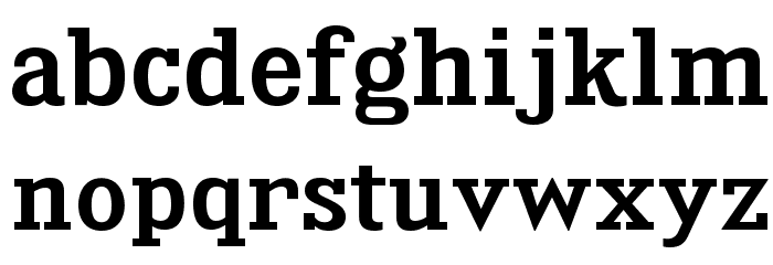 KingsbridgeSb-Regular Font LOWERCASE