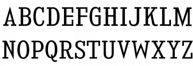 KingsbridgeScBk-Regular Schriftart Groß