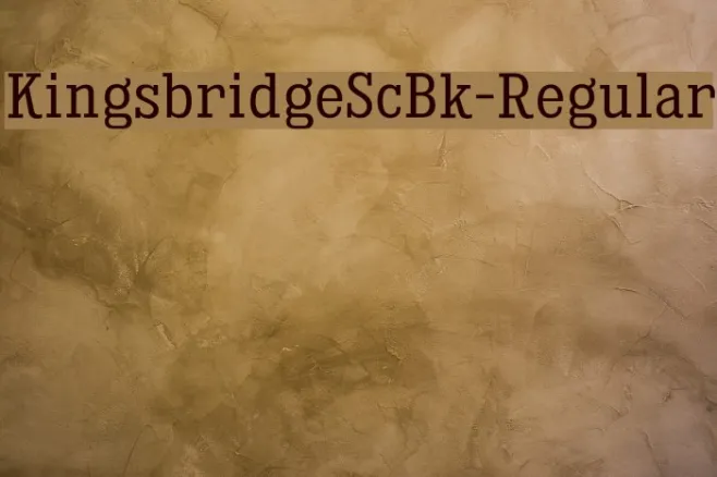 KingsbridgeScBk-Regular Example 3
