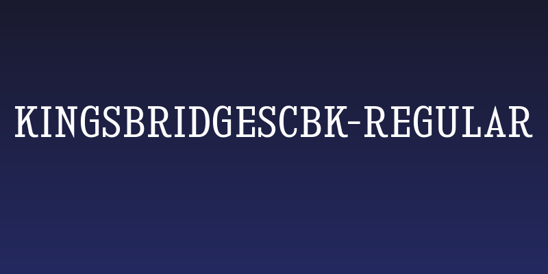 KingsbridgeScBk-Regular Social Header