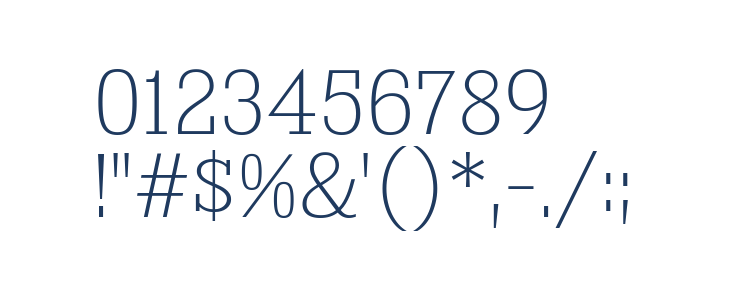 KingsbridgeScEl-Regular Other Characters