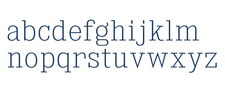 KingsbridgeScEl-Regular Lowercase