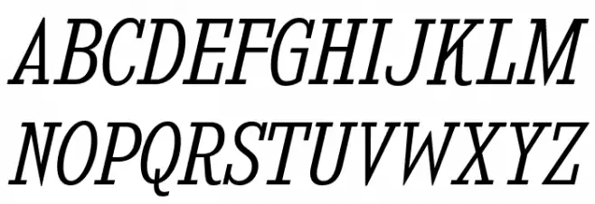 KingsbridgeScLt-Italic Fonte MAIÚSCULAS