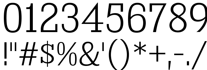 KingsbridgeScLt-Regular Font OTHER CHARS