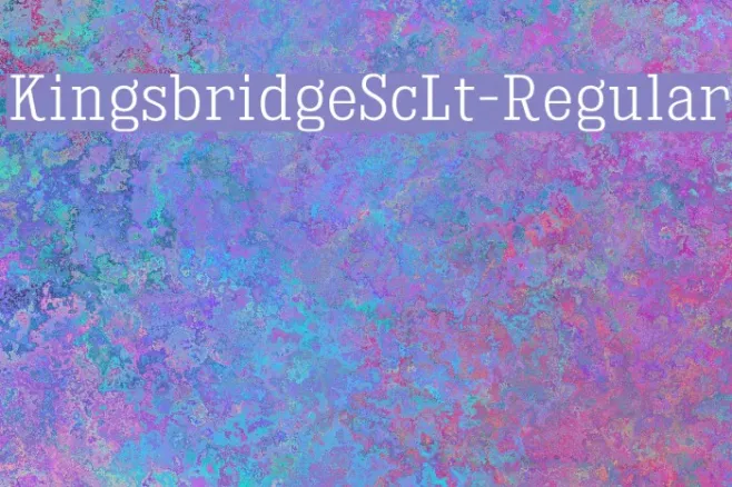 KingsbridgeScLt-Regular Example 2