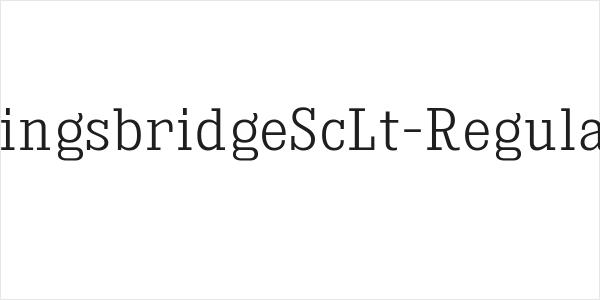 KingsbridgeScLt-Regular Logo