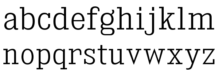 KingsbridgeScLt-Regular Font LOWERCASE