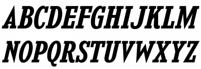 KingsbridgeScSb-Italic Font Litere mari