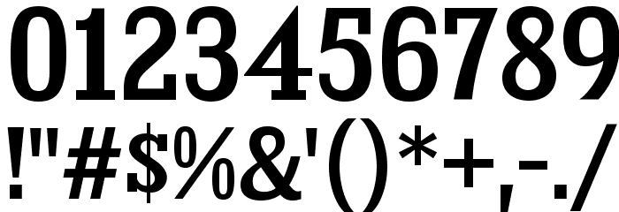 KingsbridgeScSb-Regular Font OTHER CHARS