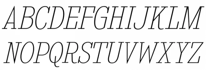 KingsbridgeScUl-Italic Polices MAJUSCULES