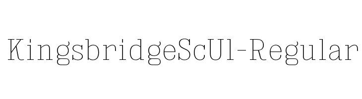 KingsbridgeScUl-Regular  नि: शुल्क फ़ॉन्ट्स डाउनलोड