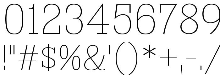 KingsbridgeScUl-Regular Font OTHER CHARS