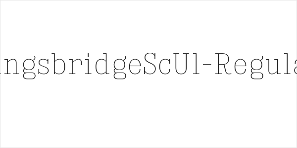 KingsbridgeScUl-Regular Logo