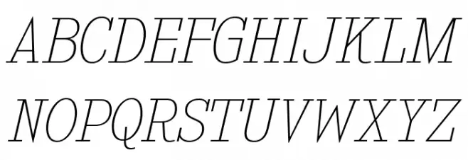 KingsbridgeUl-Italic Fonte MAIÚSCULAS