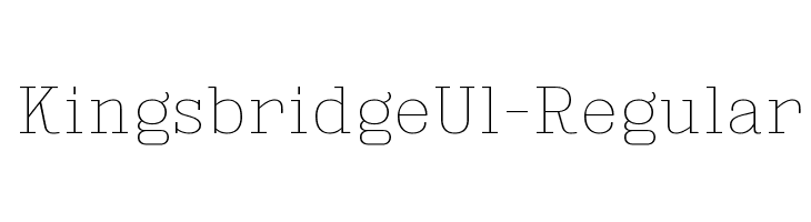 KingsbridgeUl-Regular  नि: शुल्क फ़ॉन्ट्स डाउनलोड
