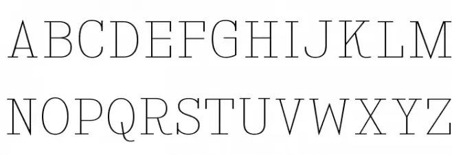 KingsbridgeUl-Regular Font Litere mari