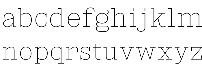 KingsbridgeUl-Regular Font LOWERCASE
