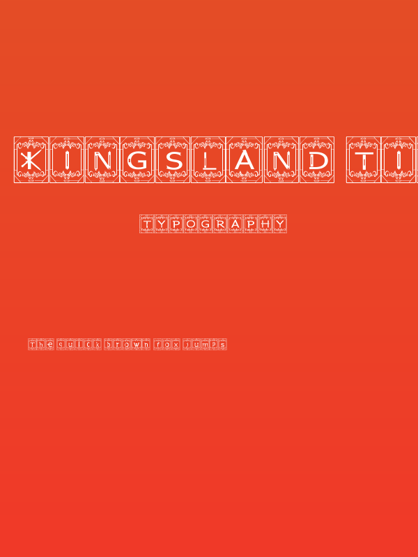 Kingsland Timur Poster