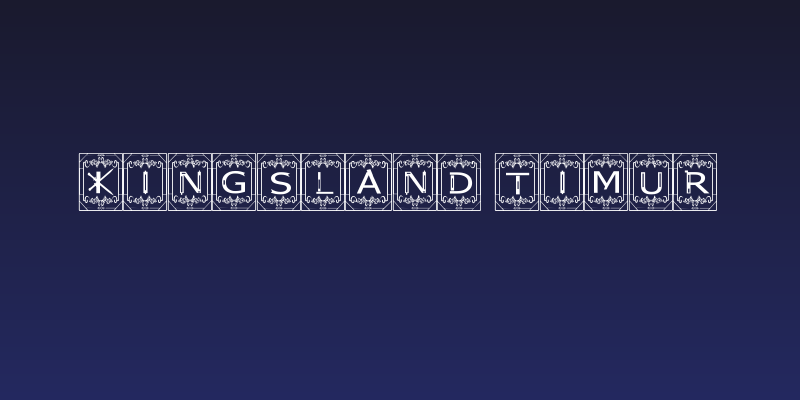 Kingsland Timur Social Header