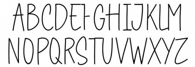 Kingslanding Font UPPERCASE