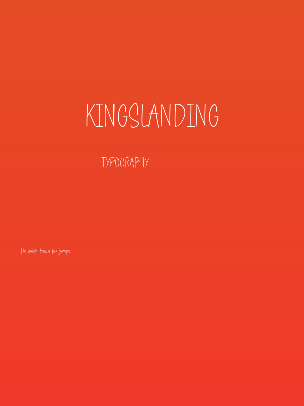 Kingslanding Poster