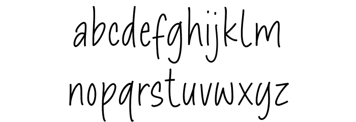 Kingslanding Font LOWERCASE